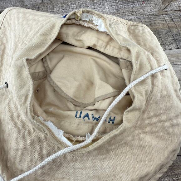 Hawaiian Bucket Hat Classics Tan Turtle Adjustable Surfware Cap - Picture 15 of 15